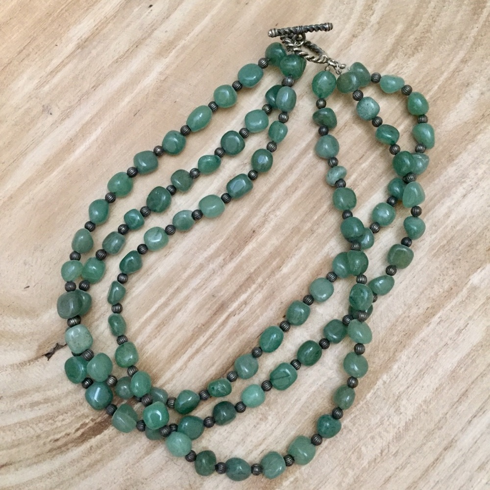 Green Stone Necklace